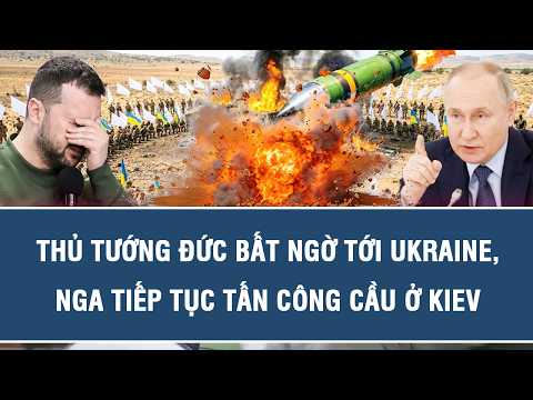 INTERNATIONAL OVERVIEW 10/05: German Chancellor makes surprise visit to Ukraine, Russia continues...