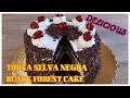 Torta Selva Negra #06 -Black Forest Cake - Auténtica - Fácil de preparar paso a paso DELICIOSA😍