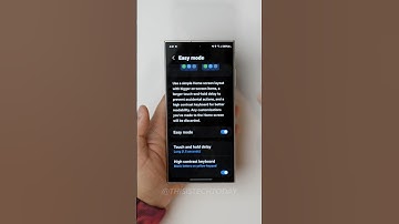 How to Activate EASY MODE On the Samsung Galaxy S24 Ultra