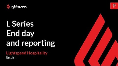 End day and reporting (L Series)