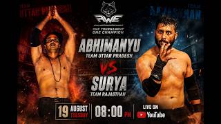 ABHIMANYU vs SURYA 🔥 U.P. vs RAJASTHAN | AWE | 8 PM