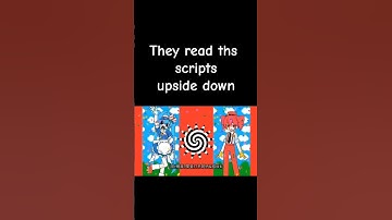 Mesmerizer but they read their scripts upside down #mesmerizer #vocaloid #hatsunemiku #kasaneteto