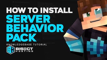 How to Install a Behavior Pack on a Minecraft Bedrock Server!