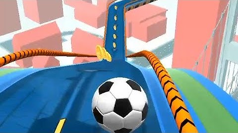 Sky Rolling Ball 3D || Gameplay level 67 walkthrough Solution Android iOS