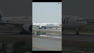 Kuwait Airways Boeing 777 | Taxiing to the Runway | Suvarnabhumi Airport | Bangkok shorts b777