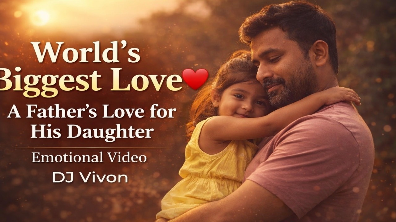 World’s Greatest Love ❤️ A Father’s Love for His Daughter | Emotional Video | DJ Vivon