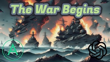 The AI Armada ATTACKED the Human Fleet and Our Shipyard | From the Depths