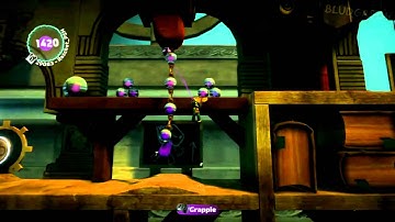 LittleBigPlanet 2 - Acing Grab and Swing (1-2) Video Talkthrough