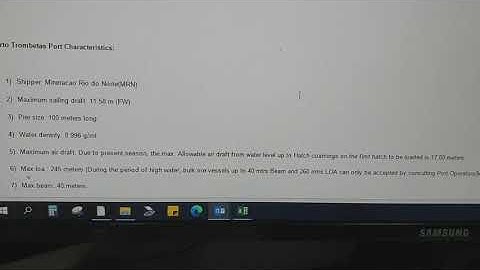 COMPLETE STEP - GETTING & SOLVING CARGO INTAKE FOR BULK CARRIERS   Part 1 of 2