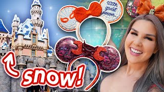 HOLIDAY UPDATES!  SEASONAL SNACKS, Cars Land EARS & New MERCH! Disneyland Vlog 2023