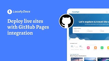 Locofy.ai | Deploy live sites with GitHub Pages [Doc]