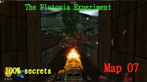 Brutal Doom v22 Test 7a | The Plutonia Experiment | Map 07 Gameplay [100% secrets]