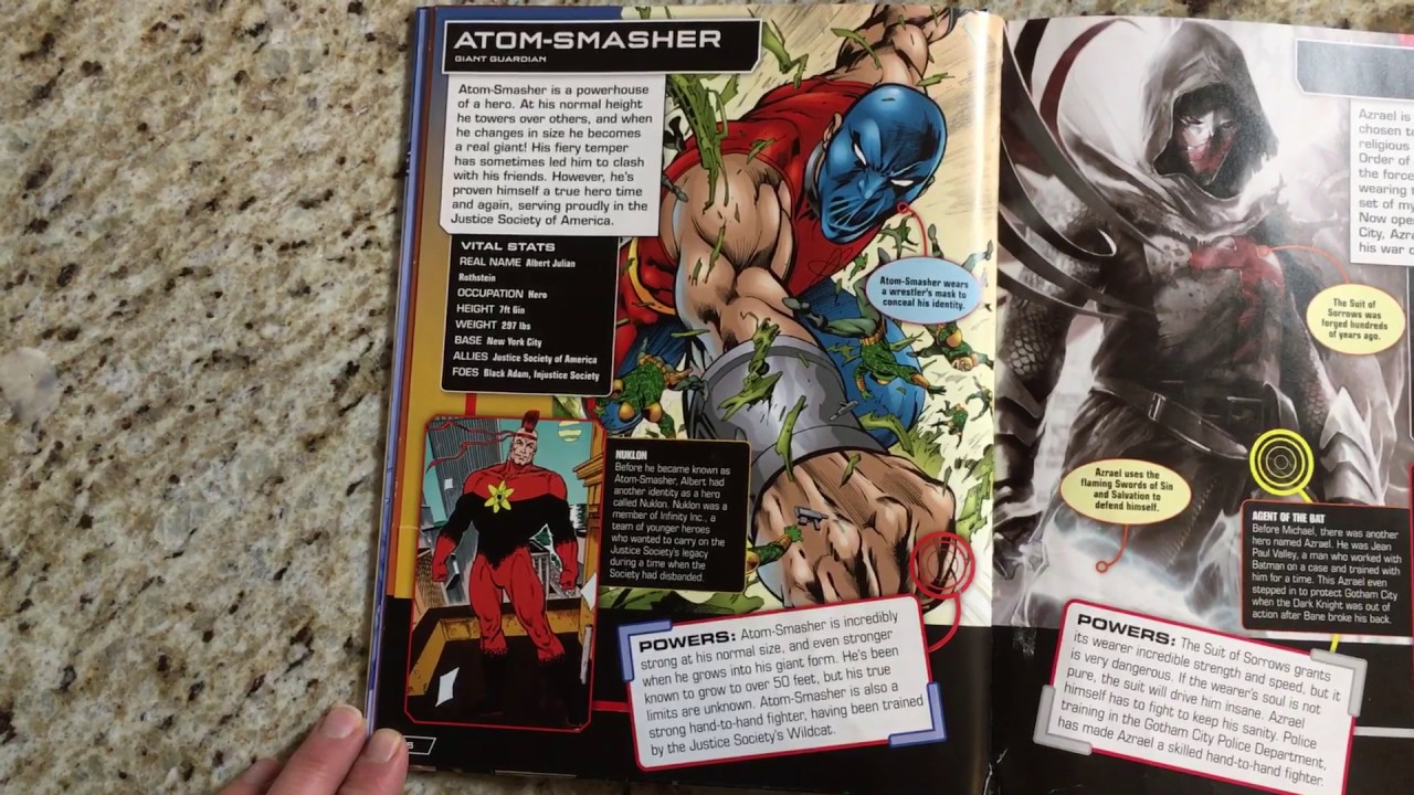 Kissy Reads Dc Comics Atom Smasher Youtube