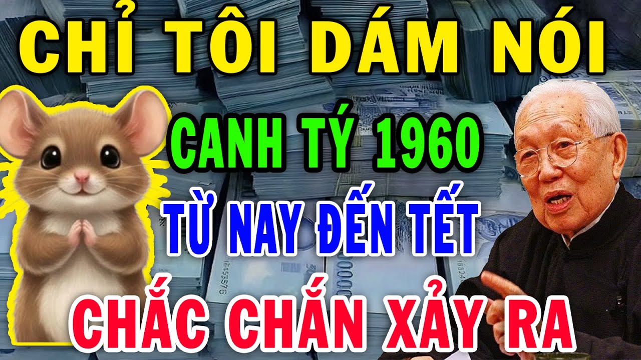 Chỉ Tôi Dám Nói Từ Nay Đến Tết 2026, Tuổi Canh Tý 1960 Có 3 Bẫy Lớn Chắc Chắn Xảy Ra