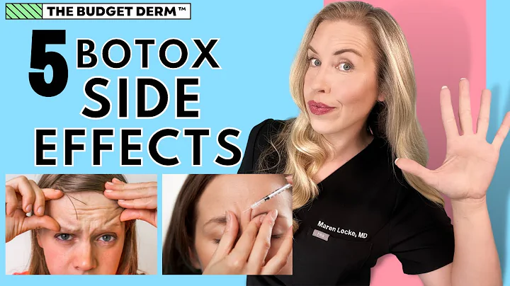 5 Botox Side Effects You NEED To KNOW | Anti-aging Tips by The Budget Derm