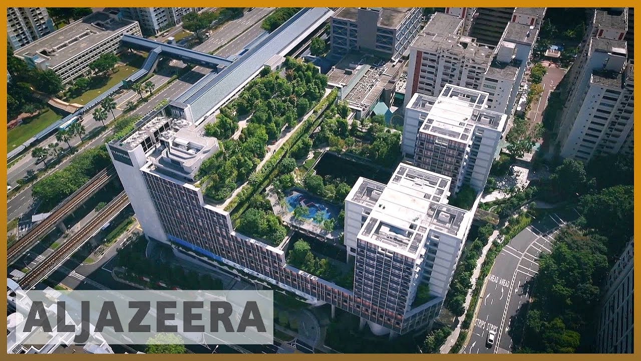 🏛️ قرية عمودية في سنغافورة تفوز بجائزة عالمية في الهندسة المعمارية | الجزيرة الإنجليزية