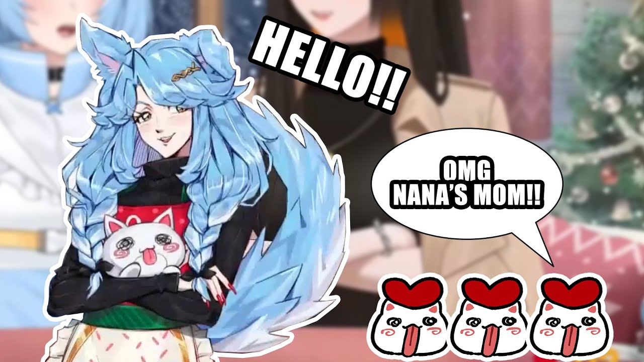 NANA'S MOTHER SAID HI TO PUPPOS!