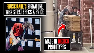 John Frusciante's Signature Strat Will Be Made In Mexico - Possible Specs & Price