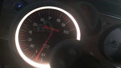 New tach and shift light for the 