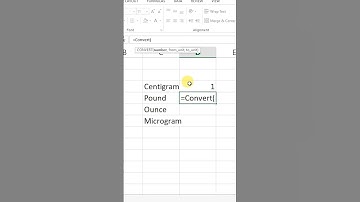 Convert Centigram into Pound Microsoft Excel #msexcel #pound #excel #shorts