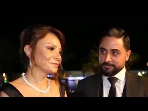 اللقاء الأول ل نادين تحسين بيك و أياد عيسى ويعلق انا كل يوم بكرمها بالبيت وفيديو تكريم لنجوم سورية