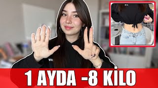 1 AYDA -8 KİLO 🌱Günlük Yemeğim ve Tavsiyelerim🌱 Diyet Videosu ! Kilo Verme