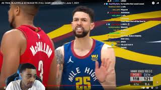 FlightReacts #6 TRAIL BLAZERS at #3 NUGGETS | FULL GAME 5 HIGHLIGHTS | June 1, 2021!