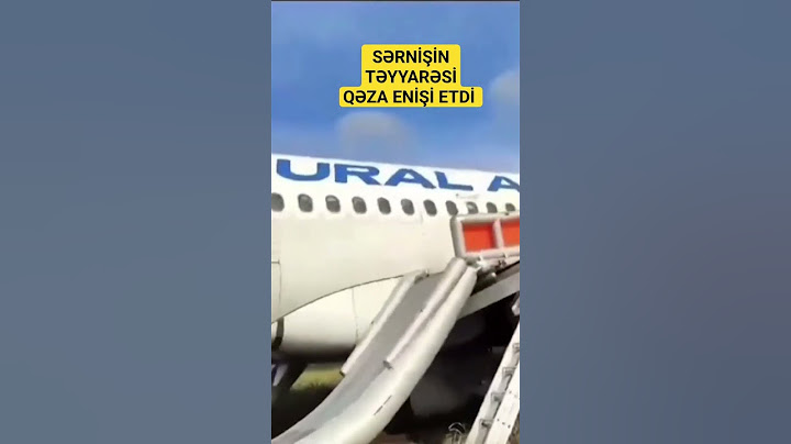Rusiyada texniki nasazlıq səbəbindən pilotlar təyyarəni əkin sahəsinə endirdilər