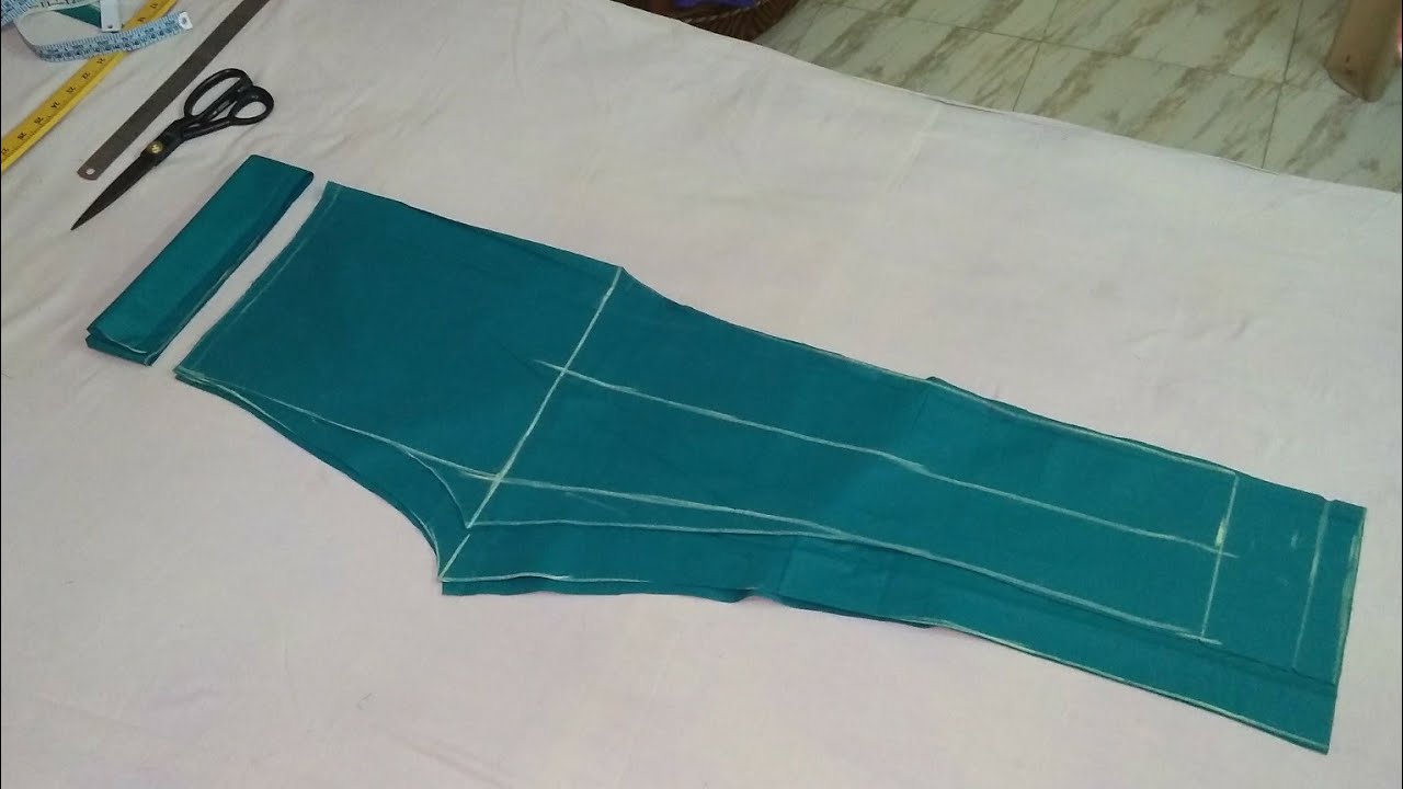 Paint Trouser Cutting Stitching With Strip Cut DesignStylish Trouser  DesignPaint Cut Design  YouTube