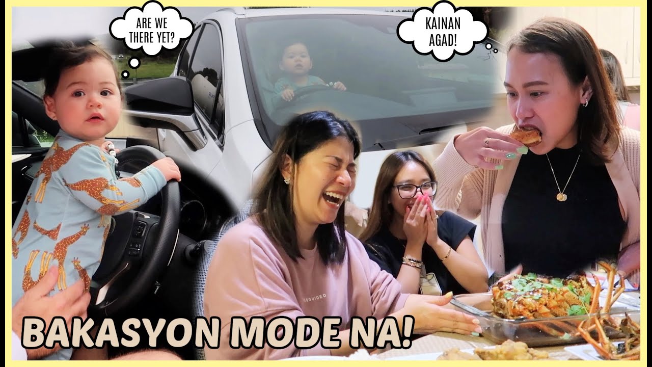 UNANG ARAW NG BAKASYON! KAINAN ANG SALUBONG AFTER NG NAPAKA HABANG BIYAHE! ❤️ | rhazevlogs