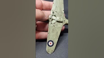 weathering an Airfix. #scalemodel #airfix #modelismo #plasticmodels