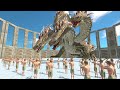 50x Archers vs Giant Fantasy All Unit x10 HP - ARBS TV | Animal Revolt Battle Simulator