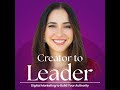 Welcome to Creator Leader with Eugenia Woo! Digital Marketing & Branding Strategies to Build Your...