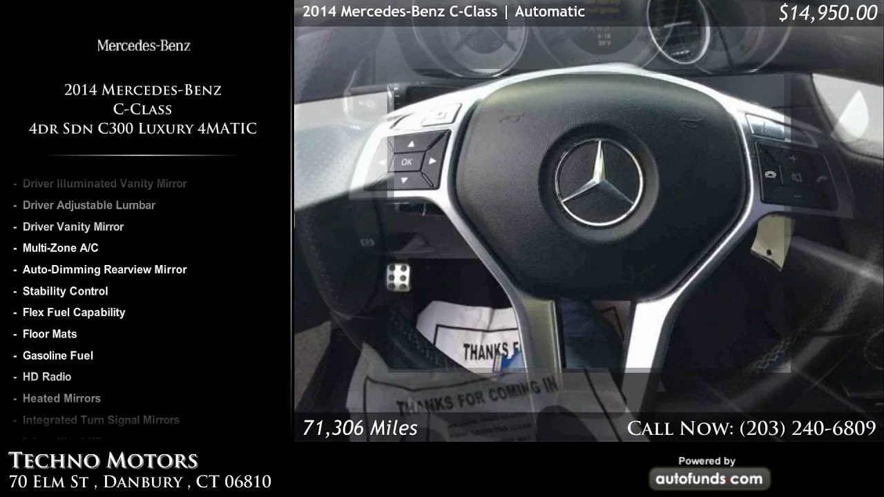 Used 2014 Mercedes-Benz C-Class | Techno Motors , Danbury , CT - SOLD