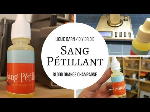 Liquid Barn ~ DIY or Die ~ Sang Pétillant One-Shot