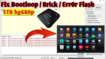 Cara Mengatasi STB Bootloop / brick / gagal flash