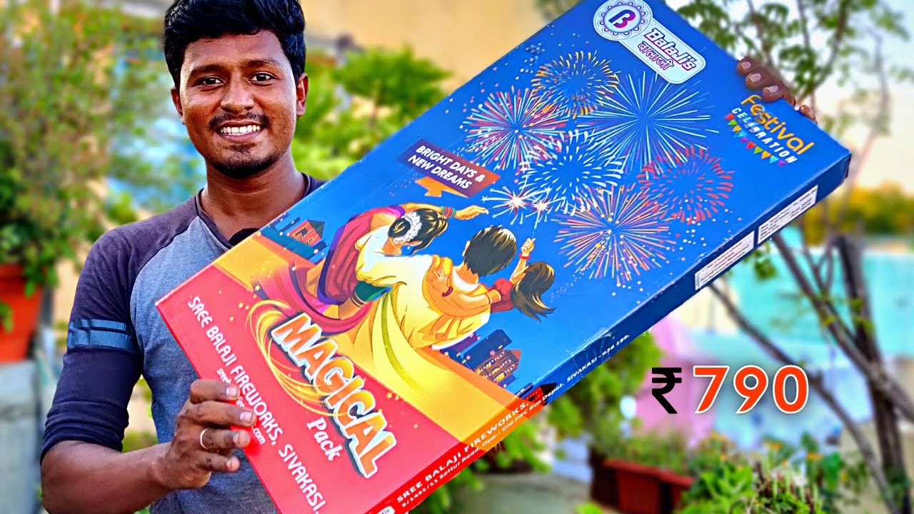 Sivakasi Crackers Unboxing🧨 Magical Gift Pack 💥 37 Crackers YouTube