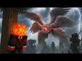 SOBREVIVI AL ÁNGEL CAÍDO EN MINECRAFT ANALOGICO