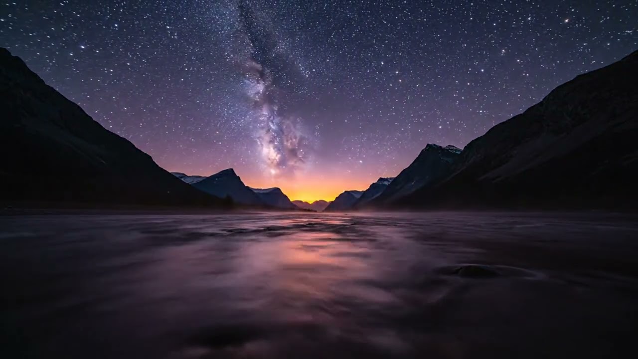 Rain and Distant Thunder – Relaxing Rainstorm Ambience for Sleep and Meditation