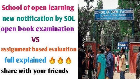 New notification by SOL || for all students || 1st , 2nd & 3rd year