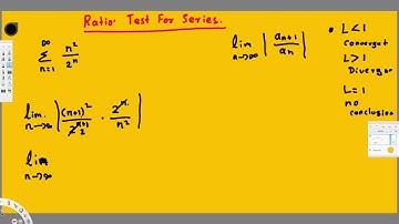 Using the Ratio Test to Determine if a Series Converges #1