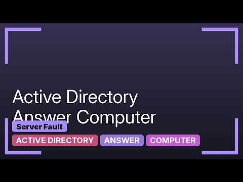 DevOps & SysAdmins: Windows Server 2003 Active-Directory migration (2 Solutions!!)