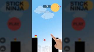 Stick Ninja Game Promo screenshot 2