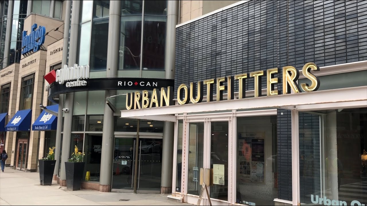 Urban Outfitters Closed on Yonge & Eglington Centre Flagship