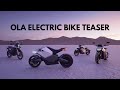 Ola electric bikes teaser  ev nation