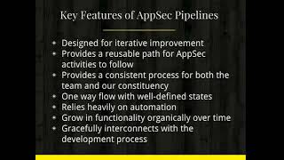 Matt Tesauro   AppSec Take the best of Agile, DevOps and CI CD into your AppSec Program