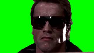 I'll Be Back - Blue / Green Screen (Terminator 1 Scene) Free Green Screen Blue Screen