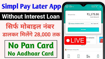 Simpl Pay Later App | Best Buy Now Pay Later App | Student Loan App Without Interest | Guide 2023