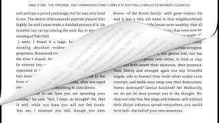 Jane Eyre Chapter 32
