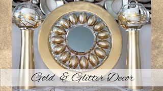 Gold & Glitter Decor Mirror & Candles|Glam Elegant living Society Collaboration Decor FALL 2021
Glam Elegant Living Society - Fall Collaboration Decor 2021
Go and check out my Amazon shop for my favourite products:
https://www.amazon.com/shop/designbyd9
Note: Content creators participating in the Amazon Influencer Program earn affiliate commissions from Amazon for qualifying purchases
This will be my first time participating in the glam elegant living challenge! I have done a gold and glitter mirror and a set of what I refer to as golden globe candlesticks. And can you believe that I made this mirror from a dollar tree devilled egg tray?? And these candles are not only beautiful, but are the easiest project you may have ever done!
Glam Elegant Living Playlist: https://www.youtube.com/playlist?list=PLCRyGOpE-SkYB3XGor5sS92hSKnLC-N3z&jct=MI9fR27fRwKfMVQ1AoKkD2pOL73COg
Glam Elegant Living Society hosts:
Glam Elegant Living https://www.youtube.com/channel/UCYRu...
Petalisbless https://www.youtube.com/channel/UCl-n...
iSTYLEMYSTYLE https://www.youtube.com/c/iSTYLEMYSTYLE
DIY Design By CCW https://www.youtube.com/channel/UCsQV...
Antonette Decorating https://www.youtube.com/channel/UCQha...
Supplies
Note: Contains affiliate links
DT - Dollar Tree
Gold & Glitter Mirror
DT Devilled Egg Tray
Rustoleum Metallic Gold Spray Paint: https://amzn.to/3CAYNqw
DT 5’ Mirror
Bling wrap
Mod Podge
Large Silver Glitter (Walmart)
Mini Mirror tiles (Dollarama): https://amzn.to/3zWD76h
16” Serving Tray (Dollarama)
Golden Globe Candlesticks:
Supplies per Candlestick
DT Round Vase
DT Tapered Bud Vase
Rustoleum Metallic Gold Spray Paint: https://amzn.to/3CAYNqw
Mini Mirror Tiles: https://amzn.to/3zWD76h
Metallic Gold Nail Polish: https://amzn.to/3hdVFYk
E-6000 Glue
Check out my social media channels:
My Website :https://designbyd9.com
Instagram: https://www.instagram.com/design_by_d9/
Facebook: https://www.facebook.com/designbyd9
Pinterest:https://www.pinterest.com/designbyd9/
Tik Tok: https://www.tiktok.com/@designbyd9/
Click here to watch my DollarStore Crafts DIY playlist:
https://www.youtube.com/playlist?list=PL3HHvlOhUcheuiwyYRfc_8bTw2irZFWAS
Click here to watch my DIY Decor playlist:
https://www.youtube.com/playlist?list=PL3HHvlOhUchcIO7pp11wbiH2D4m6DNM6o
Click here to watch my Christmas playlist:
https://www.youtube.com/playlist?list=PL3HHvlOhUchfk38J7-OwVKhY6KjqQFVQf
Tools I use:
T-square: https://amzn.to/3AqwRUk
Mitre Shears: https://amzn.to/37tmpyL
Glue gun: https://amzn.to/2VZDxdG
Paper Trimmer: https://amzn.to/31jtKxQ
Paints I use:
Rustoleum Metallic Gold Spray Paint: https://amzn.to/3CAYNqw
Rustoleum Metallic Silver Spray Paint: https://amzn.to/3g2uYp0
Rustoleum Flat Black Spray Paint: https://amzn.to/3Arrnsr
Note: Links include affiliate links. You never pay more, I may make a small commission if you make a purchase through one of my links. Thanks for supporting my channel.
If you found this information helpful and would like to say “thanks” you can buy me a coffee:
https://www.buymeacoffee.com/Designbyd9
Thanks for stopping by!
#glamelegantlivingfall Gold & Glitter Decor Mirror & Candles|Glam Elegant living Society Collaboration Decor FALL 2021